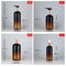 Amber Lotion Shower Conditioner Pompa Plastik Botol Dispenser Shampoo 7.4oz 13.5oz
