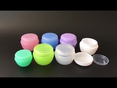 10g 20g Jar Krim Plastik Putih Wadah Kemasan Kosmetik