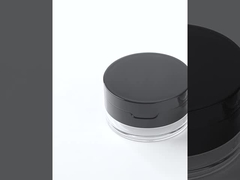 20g Plastik bening Lolos Power Finishing Power Botol Kosmetik Dengan Tutup Cermin