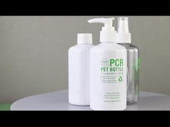 100% PCR Daur Ulang PET HDPE Bahan Shampoo Shower Gel Botol Kondisioner Jar